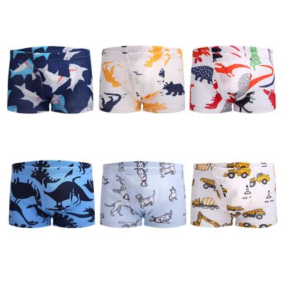 Children's underwear, underwear, not worn out; Children's underwear; Boys' underwear; Boys' underwear; Cotton underwear, small boys underwear size 2-3T 3-4T 4-5T 5-6years 7-8years 6-Pack 3-4 years