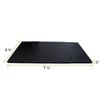 Geniqua Gymnastics Mat Folding Fitness Yoga Stretching Workout Exercise Portable Carrying Tumble Mat Black view 2