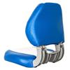Oceansouth Sirocco Folding Boat Seat (Blue/White, Sirocco Folding Boat Seat) fishing folding chair black light back cushion boat seats leaders accessories bucket seat covers waterproof cushions view 2