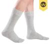 WANDER Men's Solid Dress Socks Cotton Men 8 Pairs Trouser Thin Classic Socks (Shoe Size:13-15, 8 Pairs Grey) view 2
