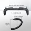 31.8 Drop Handlebars Road Handlebars Carbon Road Bike Handlebars Aero Bars for Road Bike bar 44cm Carbon Handlebar rxl sl handlebars road Internal Routing gravel bikes outdoor sports view 3