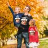 lepni.me Kids T Shirt Make Your Own Personalised Design with Favorite Photo or Custom Text (14-15 Years Blue Multi Color) view 3