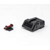 Compatible with Kimber - Adjustable Sight Set - RED Fiber Optic, Black Target view 1