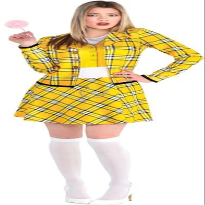 Clueless Cher Costume Kit - Women Standard Size, Yellow - 1 Set