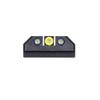Night Fision Tritium Night Sight Set for CZ USA P-07/P-09 - Yellow Front Ring, Black Rear Rings view 1
