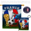 World Cup France Flags French Banner Room Wall Art Flag Poles For Outside House Patio Porch Lawn Garden Stand Tapestry Yard Signs FIFA Gifts Sports Fan Trophy Soccer Game Football Made In USA view 4