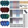 SHOT TAKER CO. EST. 2017 Deluxe Darts Tune up Kit Box | Flights, Sharpener, Shafts, O-Rings, Flight Savers, Accessories (10416-Essential) view 1