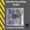 SHOT TAKER CO. EST. 2017 Deluxe Darts Tune up Kit Box | Flights, Sharpener, Shafts, O-Rings, Flight Savers, Accessories (10416-Essential) view 2