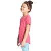 C9 Champion girls Supersoft Tech Tee T Shirt, Vivid Fuschia Heather/Sunset, Small US view 2