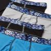 C9 Champion boys Lightweight Stretch Boxer Briefs, New Ebony, Comet Gray, Quarry Blue, New Ebony, Medium US view 2