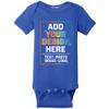 TEEAMORE Custom Bodysuits for Baby Personalized Bodysuit Design Your Own Add Your Text Image view 1