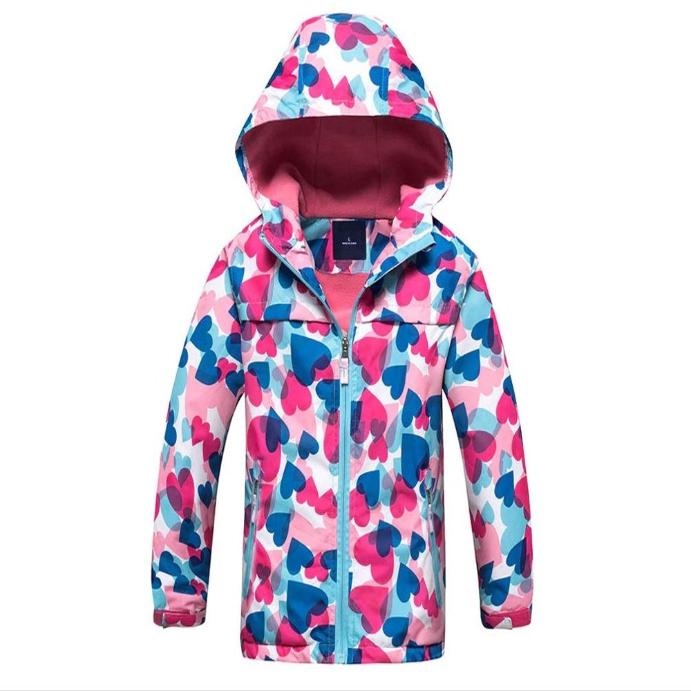 Stesti Winter Coat for Baby Girl Winter Infant Jacket Double-Deck Winter Coat for Baby Boy (6) Pink