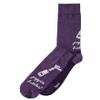 Bar III Mens Poppin' Bottles! Metallic Seamless Dress Socks Purple 10-13 view 1