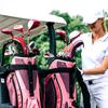 BIG TEETH Golf Hybrid Head Covers Set Headcovers Utility UT Club Protector Meshy with Interchangeable Number Tag (2 Pcs) view 2