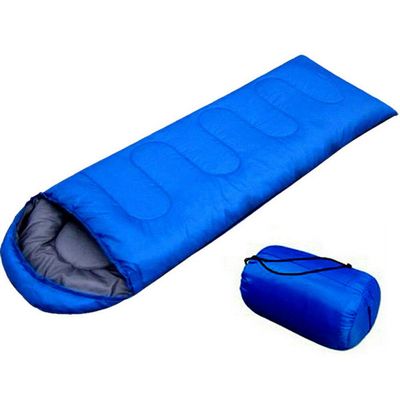 Galapagoz Bag Sleeping Camping Envelope Hiking Outdoor Ultralight Adult Single Carrying Bag Travel Backpacking Summer Holiday Vacation USA (Blue)