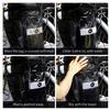 HUNTVP Bike Pannier Bag Bicycle Rear Rack Bag Waterproof - 3 in 1 Cycling Multi Function Rear Seat Bag with Rain Cover view 4