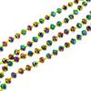 32" Necklace Long Beaded Yellow Peacock Premium Glass Beads With Tassel Pendant Unique Chic Crystal Rhinestone Elegant Jewelry Necklace For Women view 3