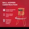 GAMMA Sports Tennis BallHopper, Racquet Sports Ball Hoppers for Easy Pick Up, Carrying, and Storage, Durable, Convenient, Heavy-Duty Construction, Multiple Sizes & Colors, Pickleball Hoppers view 3