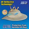 Arctic Air Evaporative Cooling Hat - UV Reflective Technology for Protection from UV Rays, Hydro-Chill Evaporative Cooling Liner, Beige, One Size (Adjustable) - Sun Hat view 4