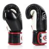 Fairtex BGV1 Muay Thai Boxing Training Sparring Gloves for Men, Women, Kids| Premium Quality, Light Weight & Shock Absorbent 10 oz Boxing Gloves -Black/White/Red view 3