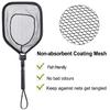 PLUSINNO Fly Fishing Net, Bass Trout Landing Net, Folding Fishing Nets Fresh Water, Safe Fish Catching or Releasing (17" x 12" Hoop Size) view 3