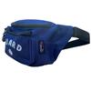 Kemp USA Lifeguard Hip Pack, Navy Blue, Water-Resistant, Compact & Lightweight, Adjustable Strap, Multiple Zippered Compartments for Lifeguard Supplies, GUARD Logo view 3