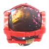 Wrestling Hair Cap - Under The Headgear Style - Multicolored Galaxy (Black Trim) view 2