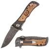 Fanfoobi Laser Engraved Pocket Knife with monogrammed E(from Alphabet 26 A-Z),Anniversary Present for Men, Birthday Present for Men, Boyfriend, Husband Birthday, Fathers Day, Christmas view 4