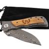 Fanfoobi Laser Engraved Pocket Knife with monogrammed B(from Alphabet 26 A-Z), Men Anniversary Present, Knife For Men view 3