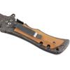 Fanfoobi Laser Engraved Pocket Knife with monogrammed R(from Alphabet 26 A-Z),Anniversary Present for Men, Present for Men, Boyfriend, Husband Birthday, Fathers Day, Christmas view 4