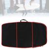 Jadeshay Surfboard Bag, 48x28 Inch Durable Polyester Bodyboard Carry Bag with Side Handle, Double Zipper & External Pocket, Suitable for Surfboard, Boogie Board, Red Stripe view 3