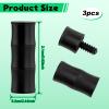 DYNWAVE 3X 1 Set Joint Thread Protectors for Billiard Pool Cue Stick with 3/8x10 Joint view 2