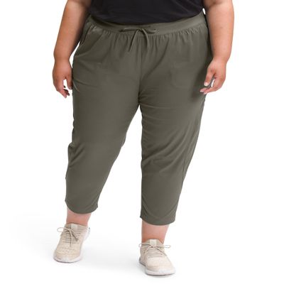 The North Face Women's Aphrodite Motion Capri, New Taupe Green, XS