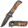 Fanfoobi Pocket Knife with Monogrammed A(from Alphabet 26 A-Z), Valentines Day, Anniversary Present for Men, Birthday Present for Men, Boyfriend, Husband Birthday, Fathers Day, Christmas view 4