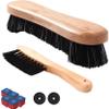 Billiard Pool Table Brushes for Rail Cleaning - Bonus Cue Chalk Cubes and Pool Table Spot Dot Stickers view 1