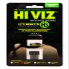 HiViz Litewave H3 Sight Tritium LitePipe Day/Night for S&W EZ380, Green litepipes w/White Front Ring, Green litepipes w/White Front Ring, One Size (EZN321) view 2