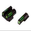 HiViz Litewave H3 Sight Tritium LitePipe Day/Night for CZ 75, Green litepipes w/White Front Ring, One Size (CZN321) view 1