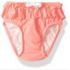 Seafolly Toddler Girl's Coated Baby Swim Bottom Swimwear, Sweet Summer Sunkist Pink, 1 view 1