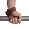 Hide & Drink, Set of 2 Lifting Wrist Straps, Bodybuilding, Sports, Gym, Fitness, Accessories, Strenght Training, Full Grain Leather, Handmade, Bourbon Brown view 2