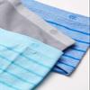 C9 Champion Girls' Seamless Boyshort, Summer Splash Heather-Concrete-Groove Blue Heather, L view 3