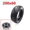 Universal Electric Scooter 200X60 Non-pneumatic Vacuum Tire Tyre Wheel for 8 Inch Brushless Motor Electric Scooter Rear Tire Replacement view 2