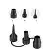 Helonge Air Pump Replacement Nozzles, 3 Pack Inflatable Pump Nozzles Head, Air Pump Inflator Adaptor Accessory for Partial Air Bed, Air Mattress etc view 4