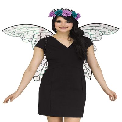 Fun World Dark Fairy Wings Standard Black