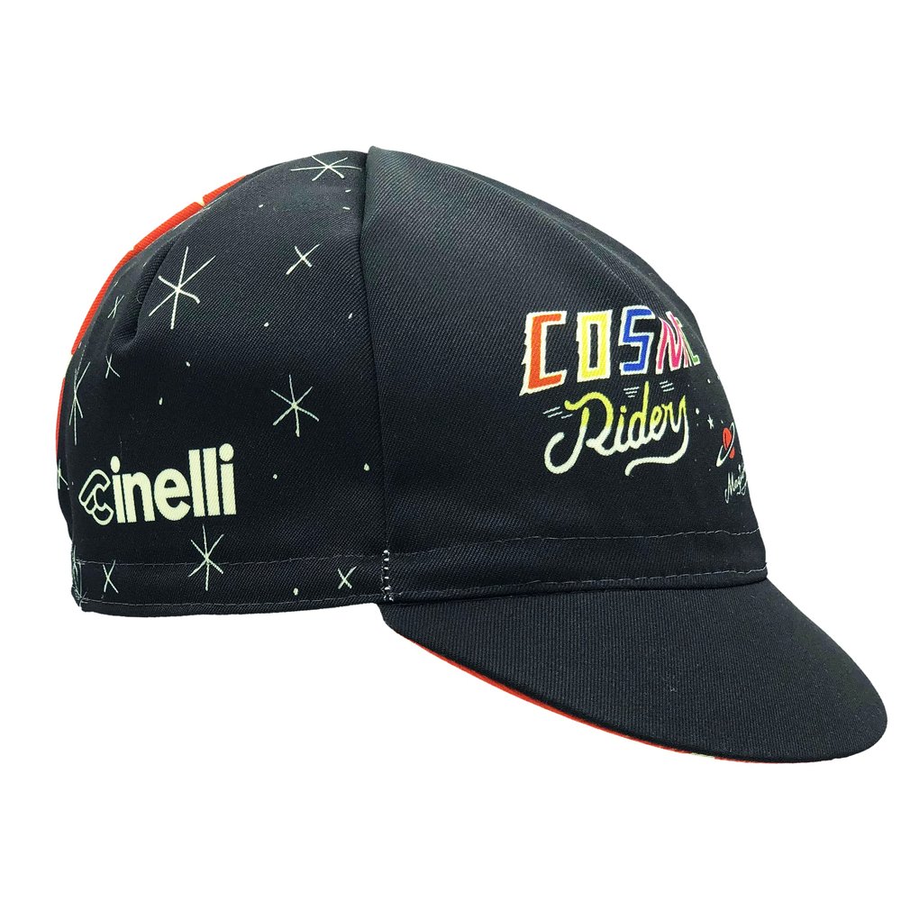 Cinelli Cosmic Riders Cap Black