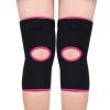 Bezioner Knee Pads Volleyball,Thick Sponge Anti-Slip,Dance Knee Pads for Women Yoga Basketball Football Youth Girls Black and Pink S view 3