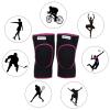 Bezioner Knee Pads Volleyball,Thick Sponge Anti-Slip,Dance Knee Pads for Women Yoga Basketball Football Youth Girls Black and Pink L view 4