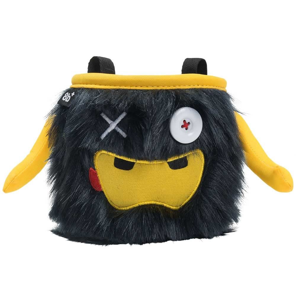 8BPLUS Chalk Bag for Climbing, Bouldering, Belt and Giftbox Included - Wide Opening - Brush Holders, for Left & Right Handers (Phil)
