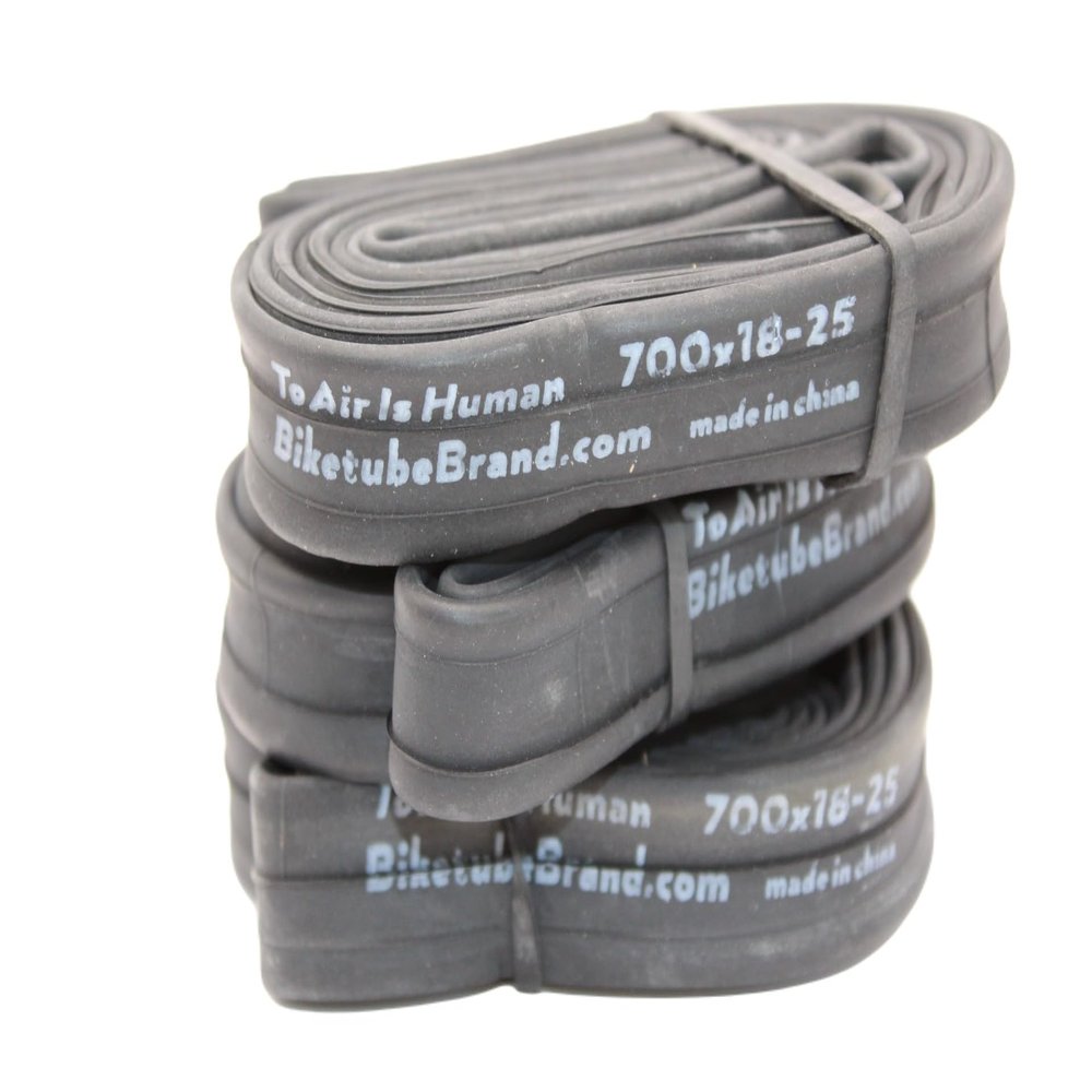 700c Biketube Brand Bicycle Inner Tubes - Super Value 3-Pack. Select Your Size (700c x 18-25 w/60mm Presta)