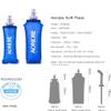 AONIJIE 2 Pack Soft Water Bottle, TPU Collapsible Flask Foldable Bottles for Hydration Pack, BPA-Free, for Running Hiking Cycling Climbing (2 Pcs - 500ml) view 3