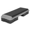 Oteymart 43 Inches Aerobic Step Platform Stepper Height Adjustable for Exercise Workout Step Platform w/ 4 Risers Trainer, Black view 2